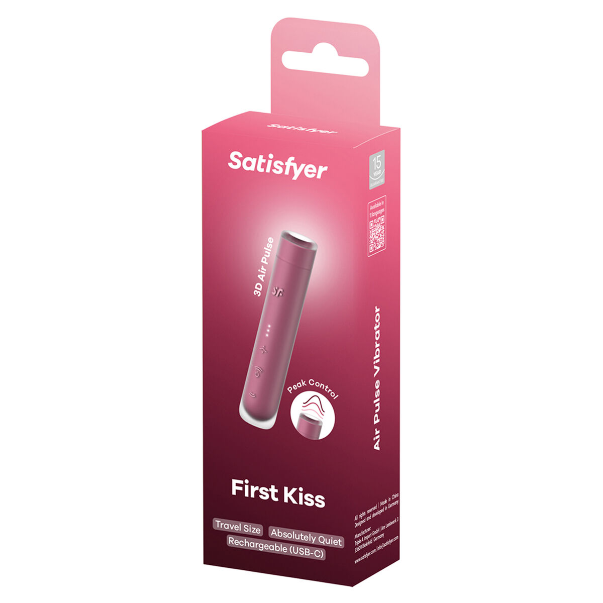 Succionador de Clítoris Satisfyer Rojo