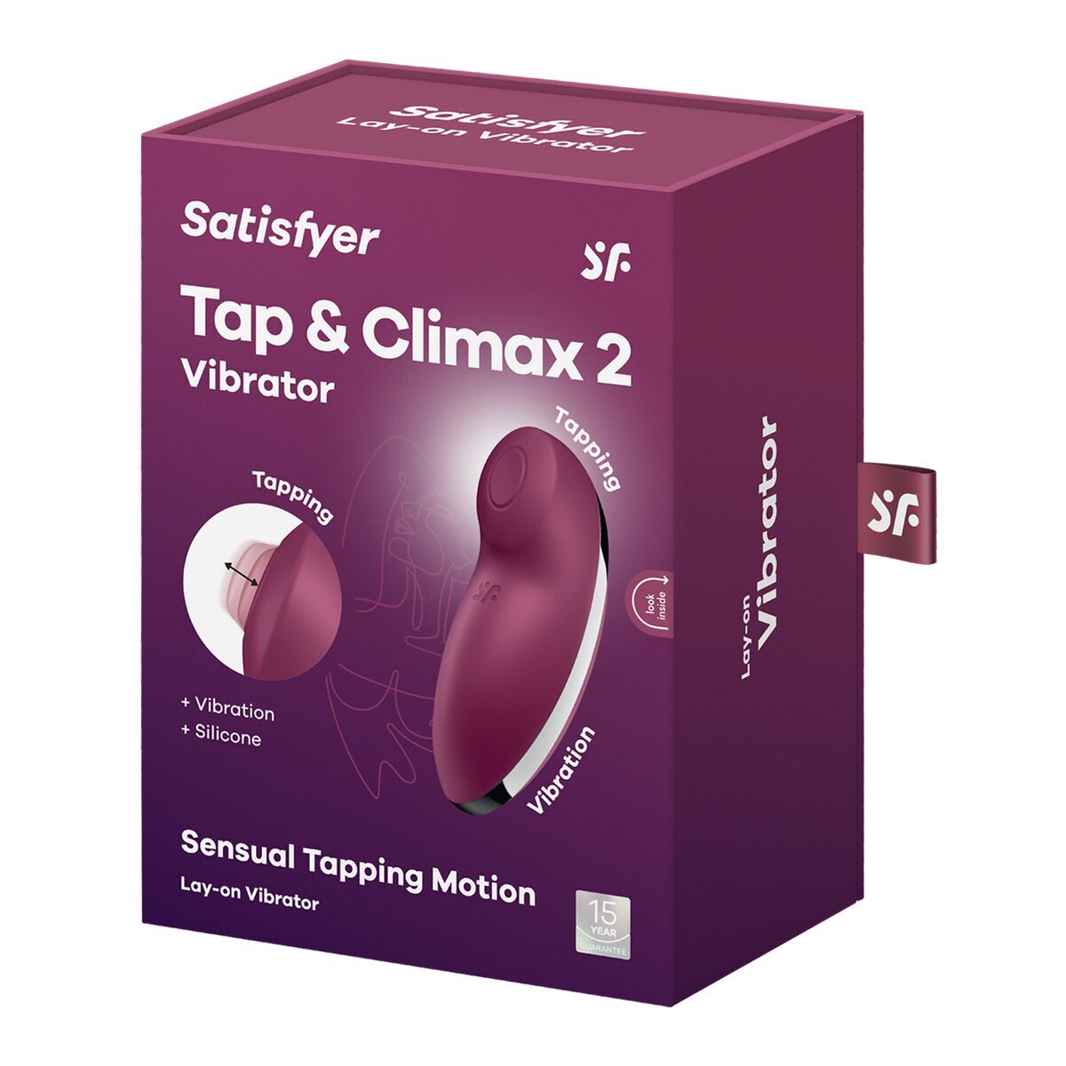 Masajeador erótico Satisfyer Rojo
