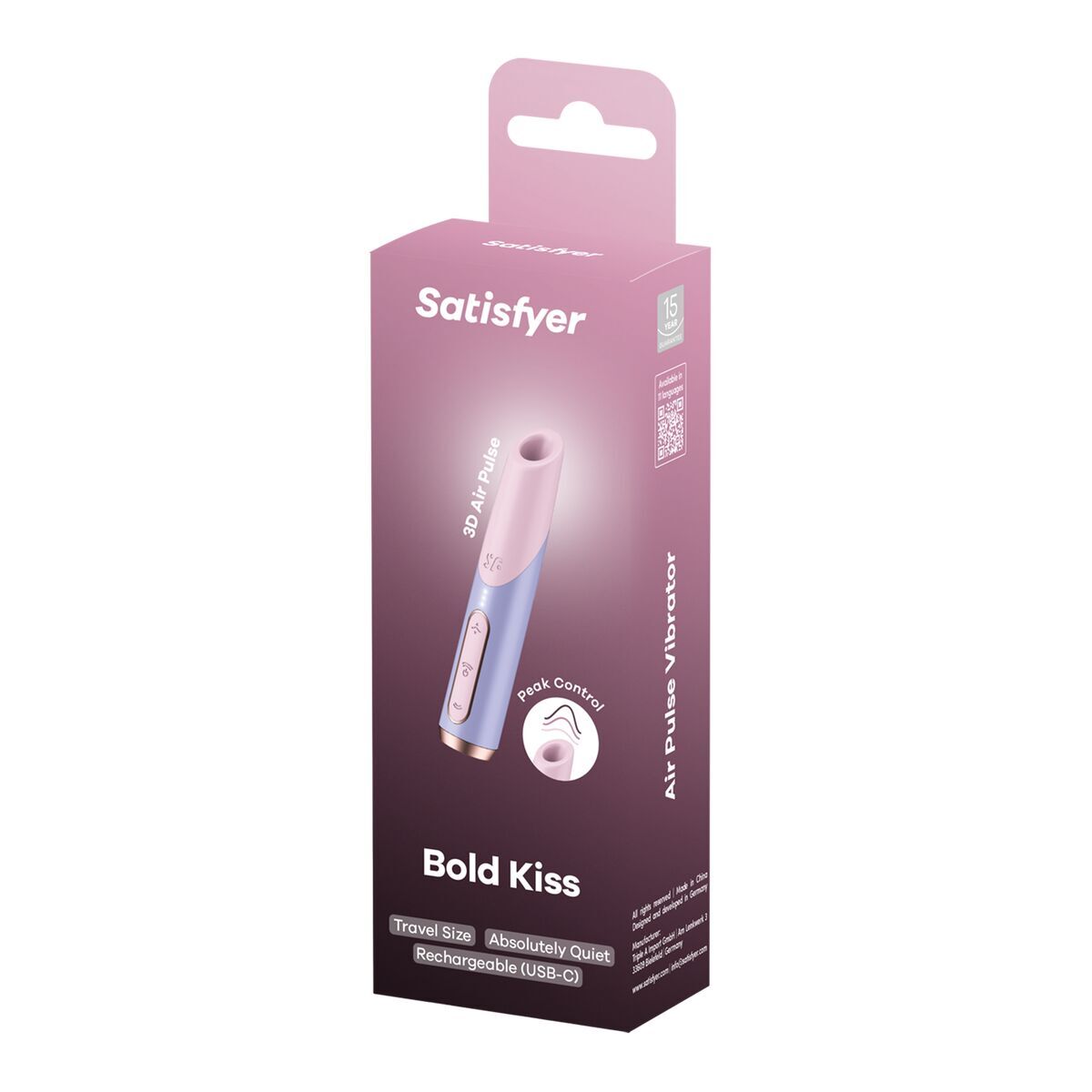 Succionador de Clítoris Satisfyer Rosa