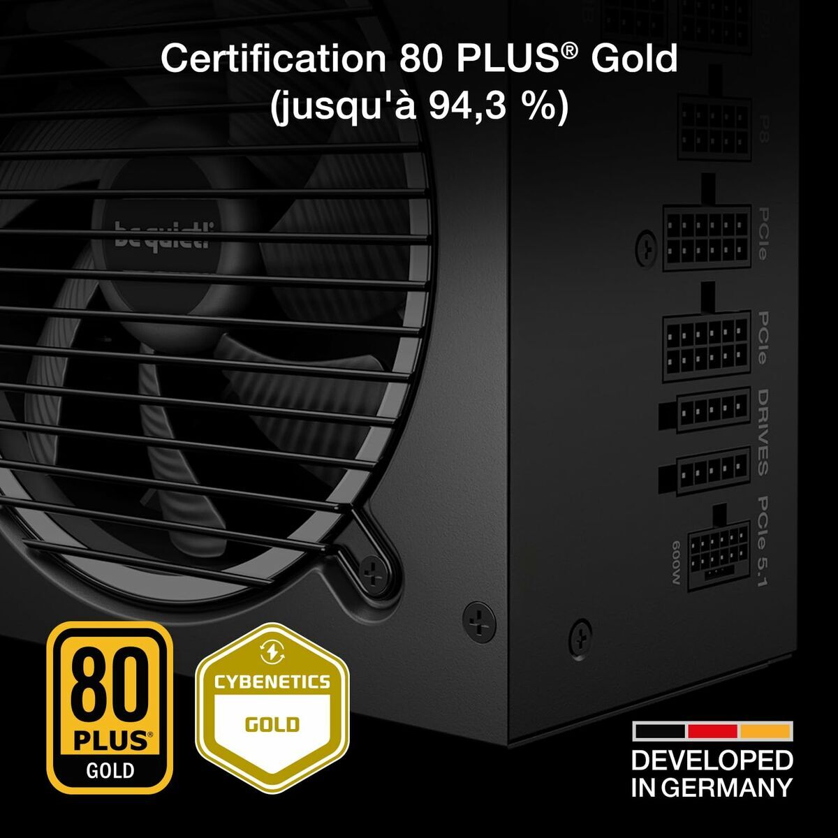 Fuente de Alimentación Be Quiet! BP026EU ATX 750 W 80 Plus Gold