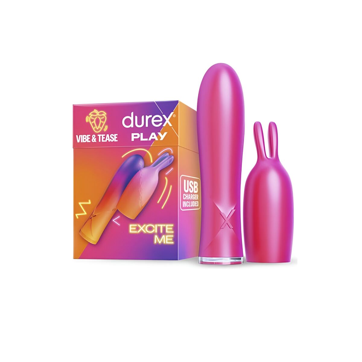 Vibrador Punto G Durex Rosa