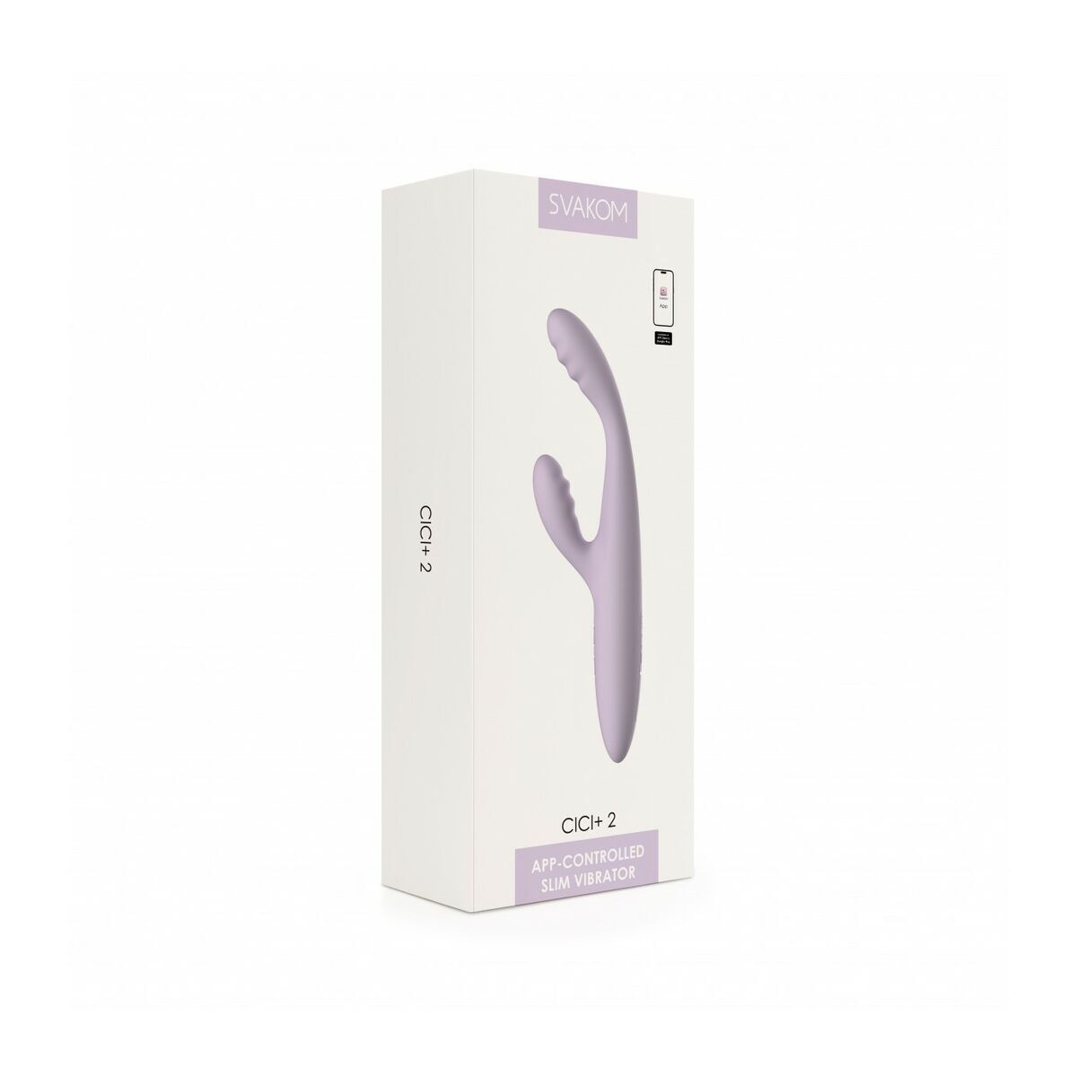 Vibrador Doble Estimulación Svakom Lila