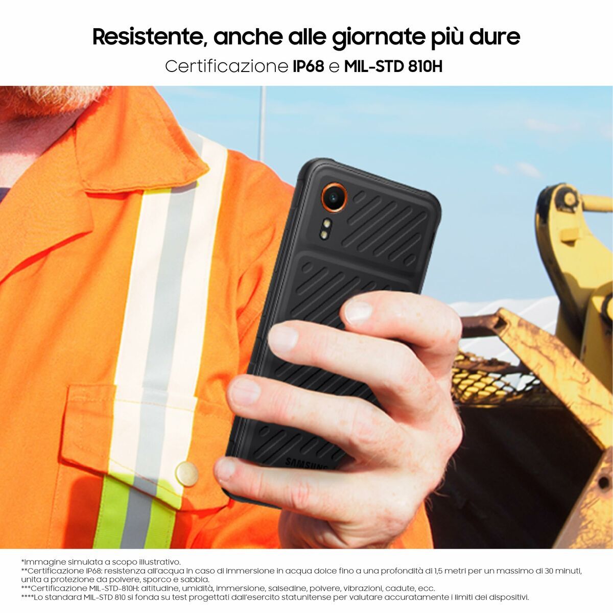 Smartphone Samsung SM-G556BZKDEUE Octa Core 6 GB RAM 128 GB Negro 6,6"