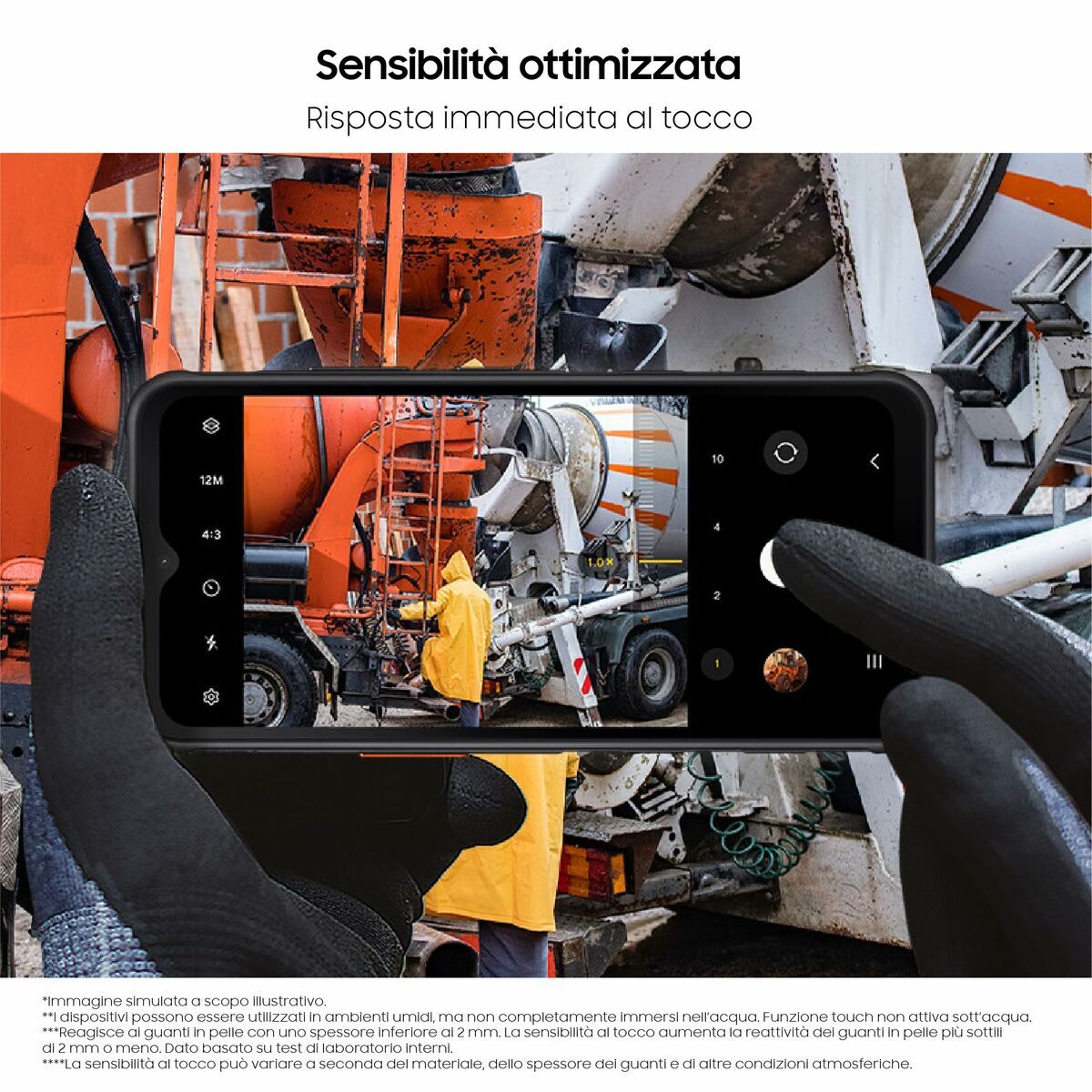 Smartphone Samsung SM-G556BZKDEUE Octa Core 6 GB RAM 128 GB Negro 6,6"