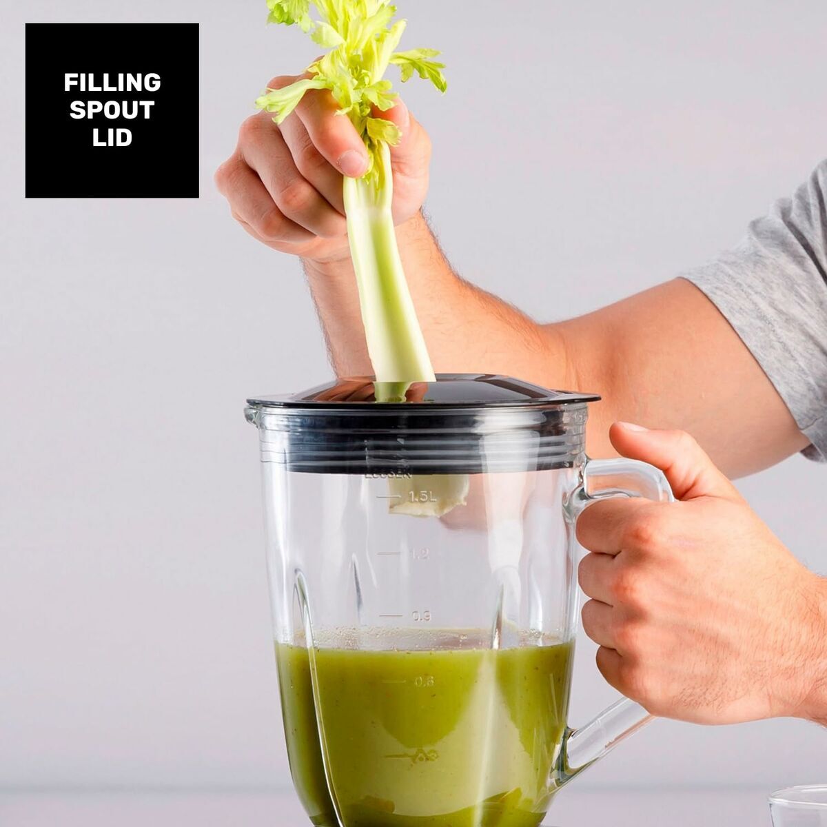 Batidora de Vaso Taurus 912471000 Blanco Negro 1500 W 1,5 L