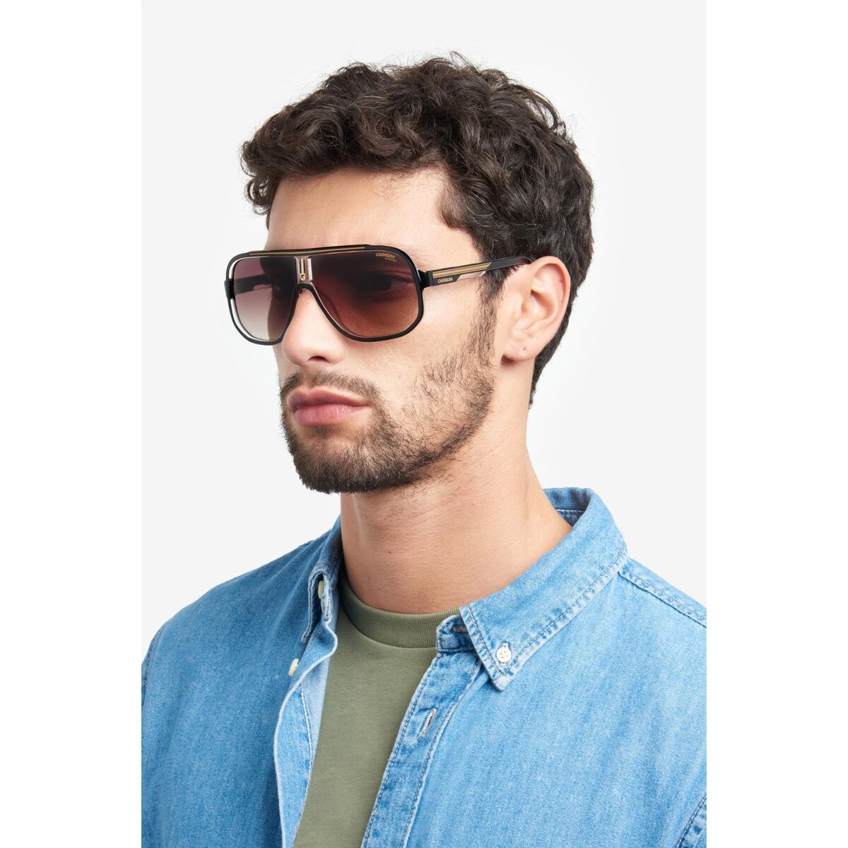Gafas de Sol Hombre Carrera CARRERA-1058-S-2M2 Dorado ø 63 mm