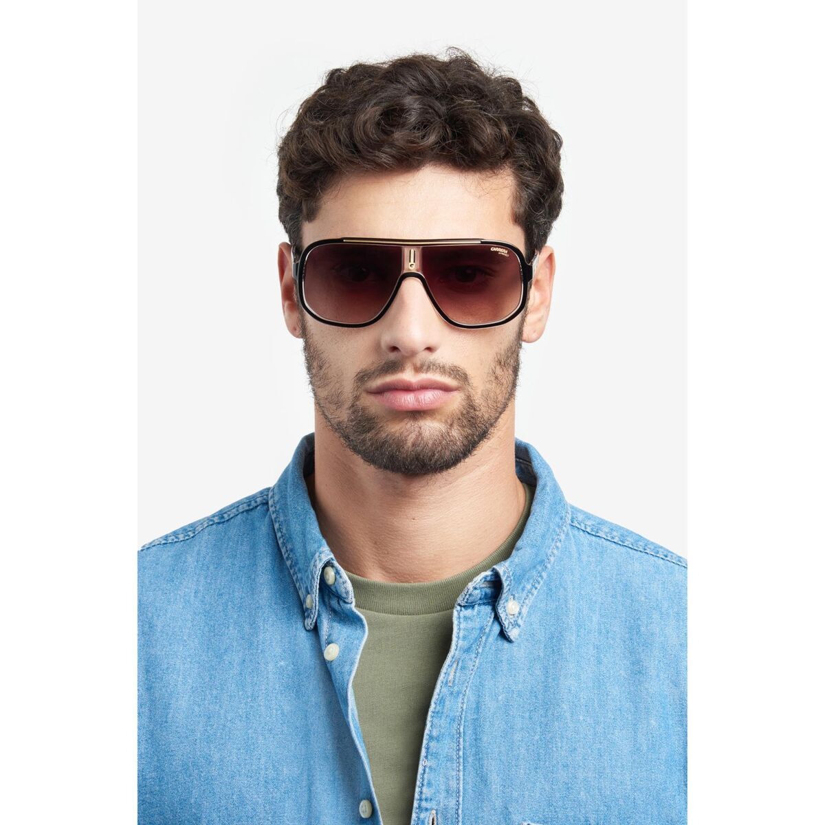 Gafas de Sol Hombre Carrera CARRERA-1058-S-2M2 Dorado ø 63 mm