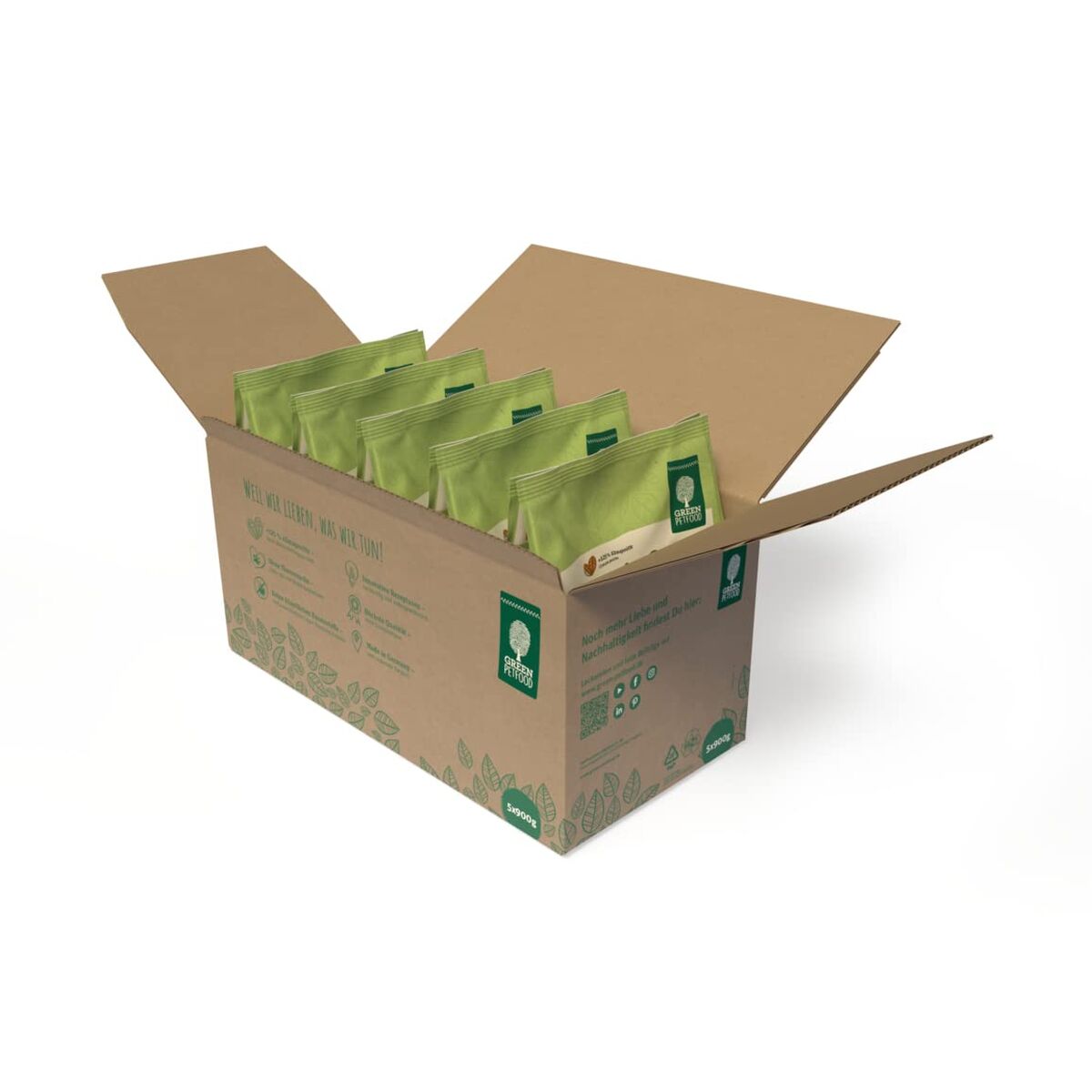 Pienso Green Petfood 5 x 900 gr