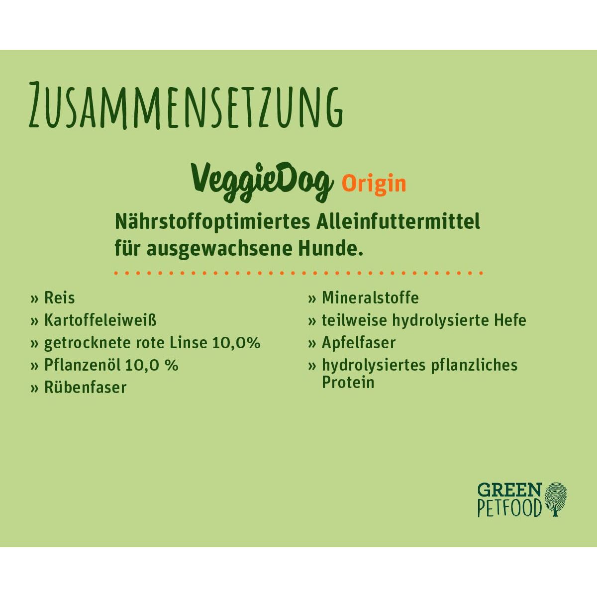 Pienso Green Petfood 5 x 900 gr