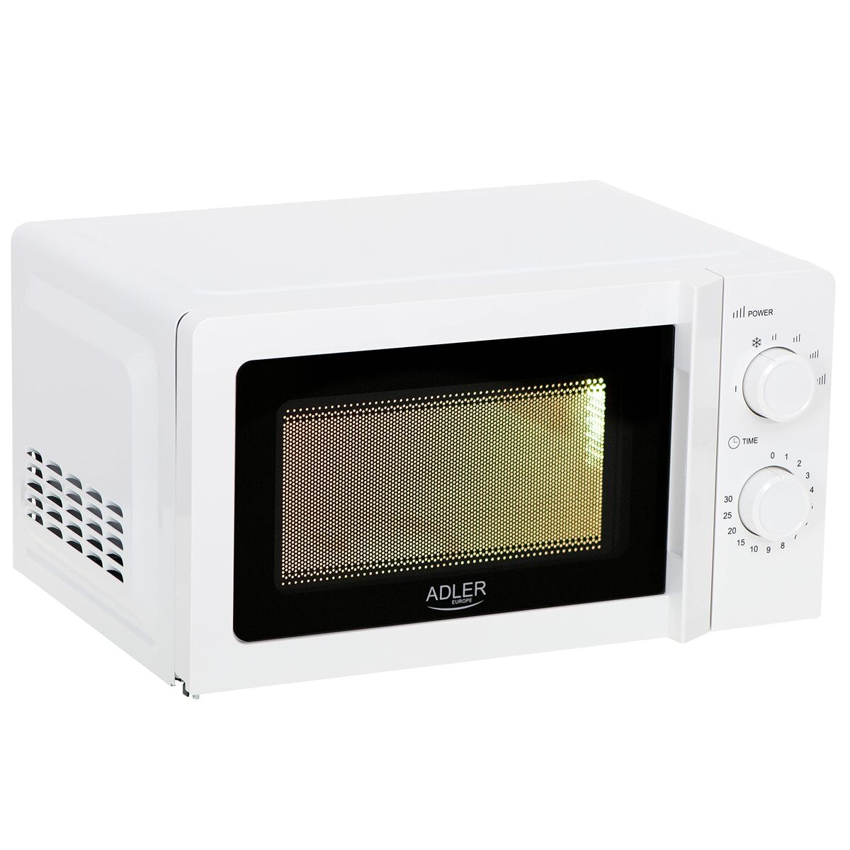 Microondas Adler AD 6205 Blanco Negro 700 W 20 L