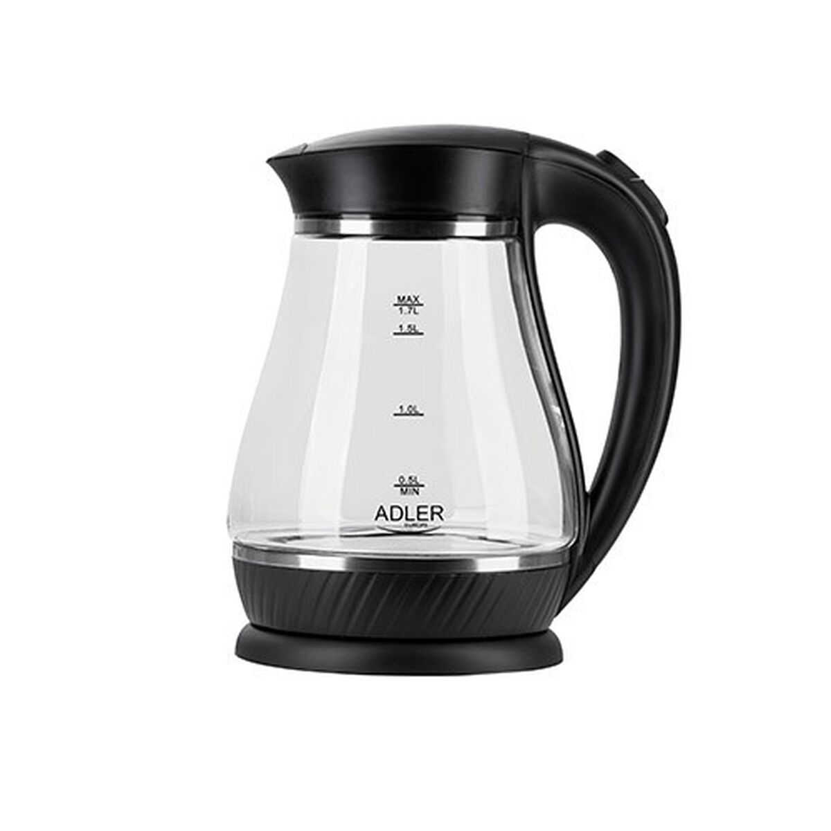 Hervidor Adler AD 1274 2200 W 1,7 L Negro Acero Inoxidable