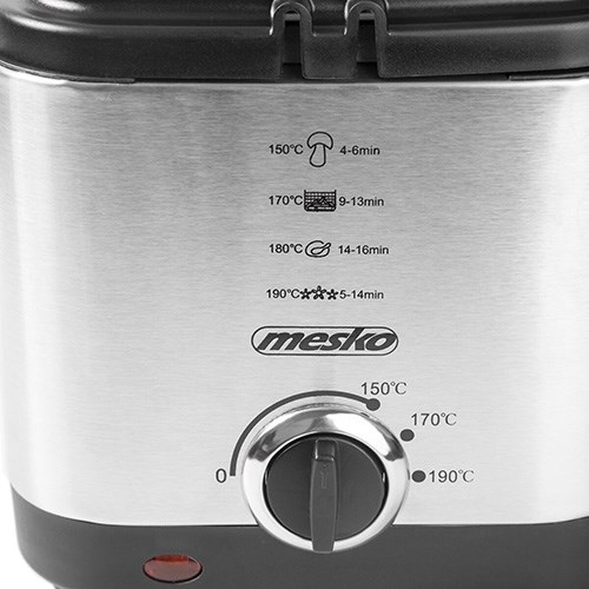 Freidora Mesko MS 4910 Plateado 900 W 1,5 L