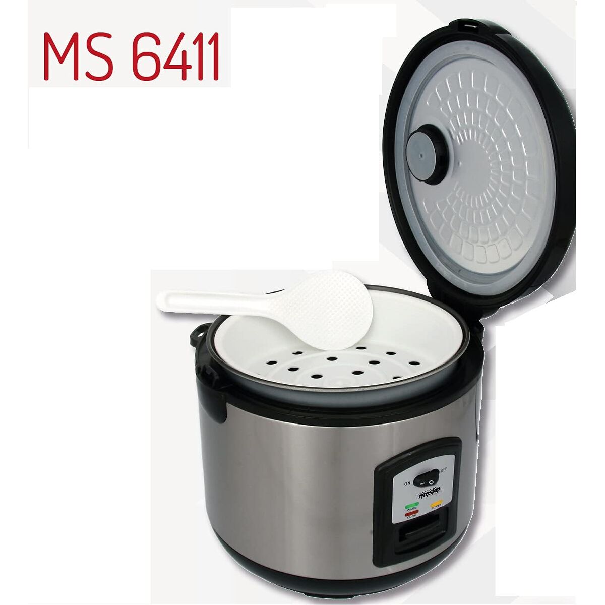 Arrocera Mesko MS 6411 Gris 1000 W 1,5 L