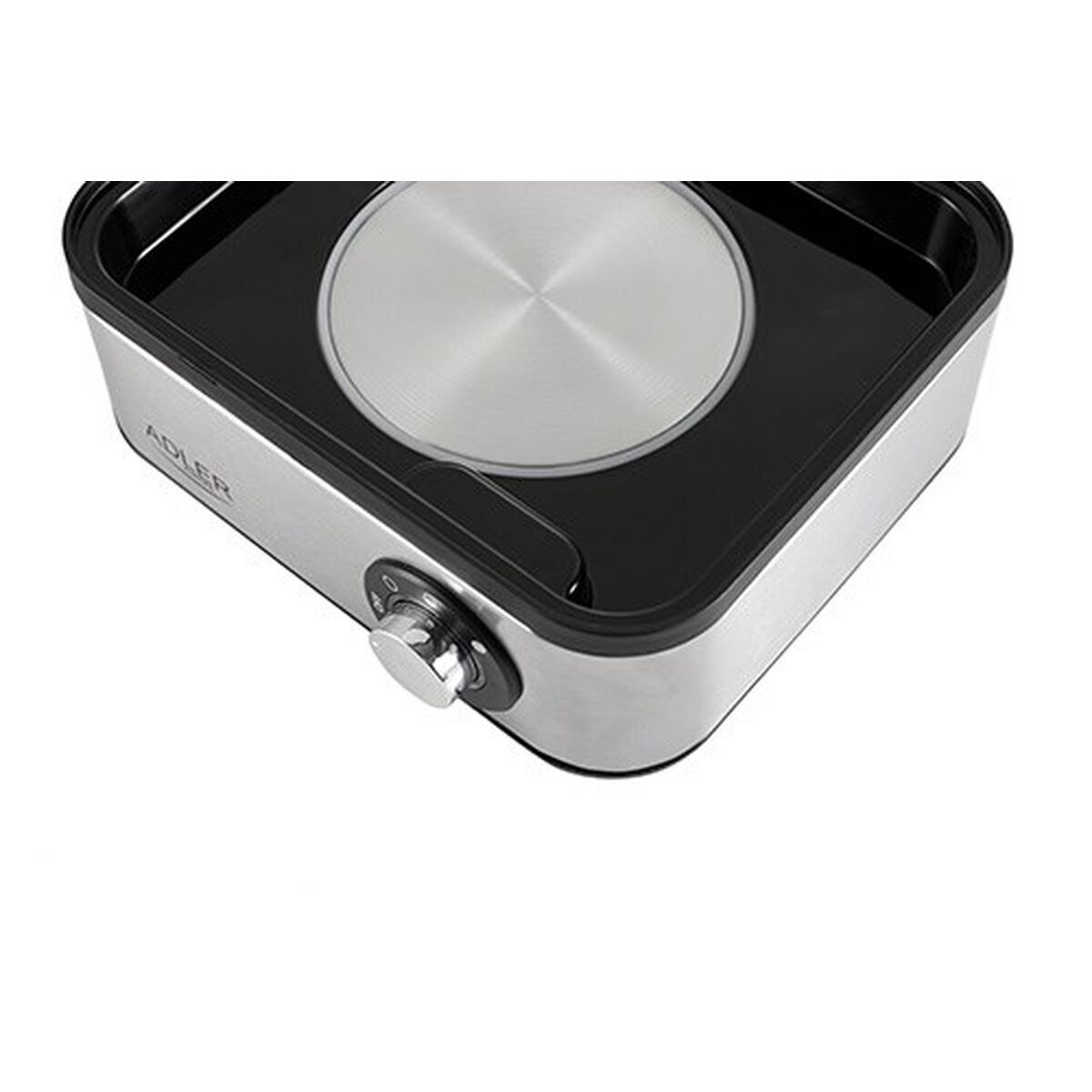 Hervidor de huevos Adler AD 4486 Negro Plateado