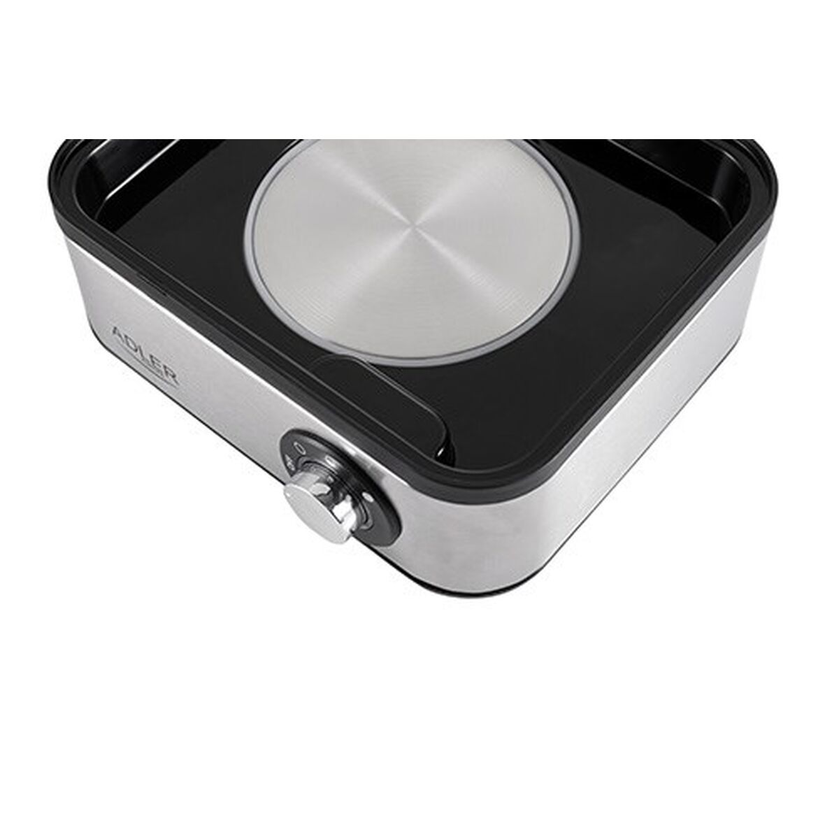 Hervidor de huevos Adler AD 4486 Negro Plateado