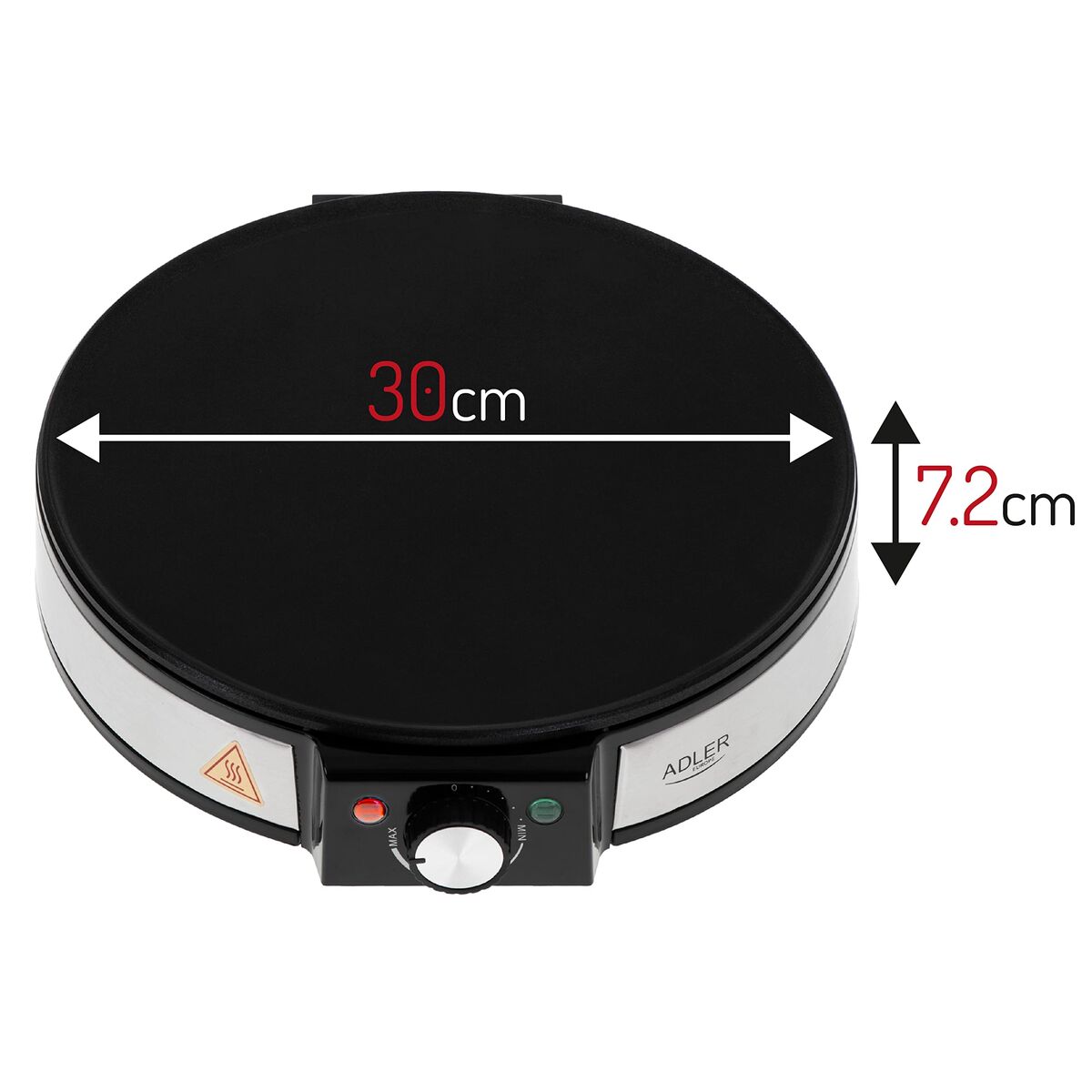 Crepera Adler AD 3058 Negro