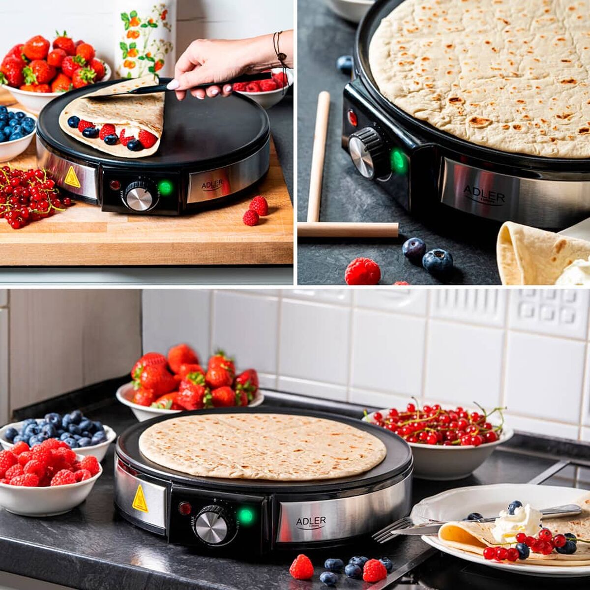 Crepera Adler AD 3058 Negro