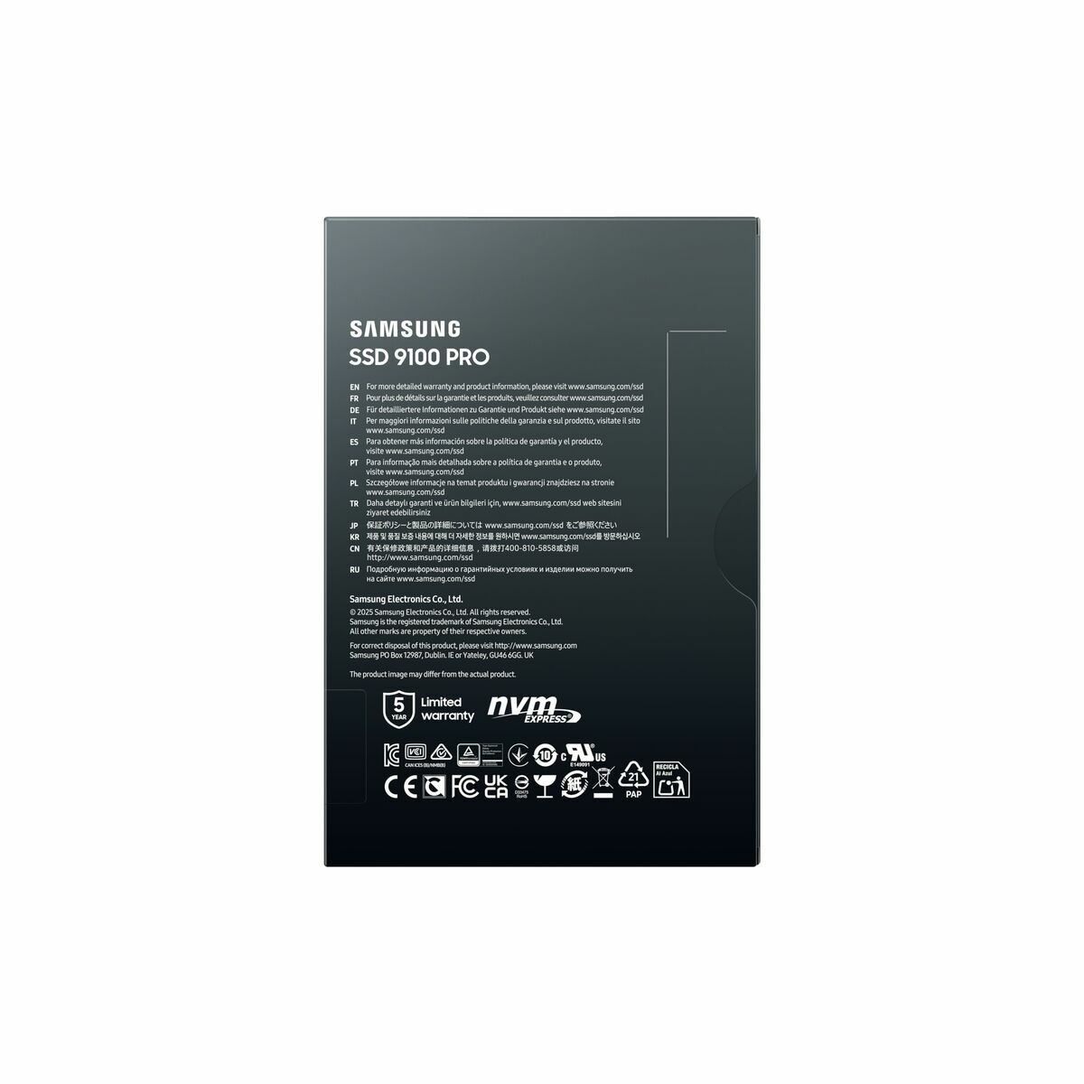 Disco Duro Samsung MZ-VAP4T0BW 4 TB SSD