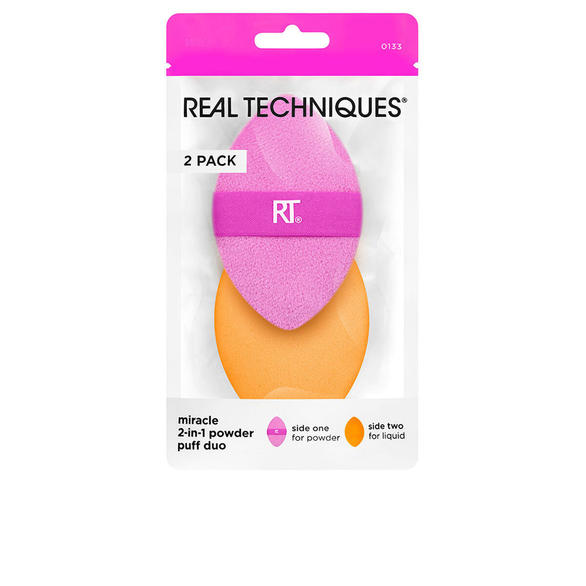 Brocha de Maquillaje Real Techniques MIRACLE 2 IN 1 (2 Unidades)
