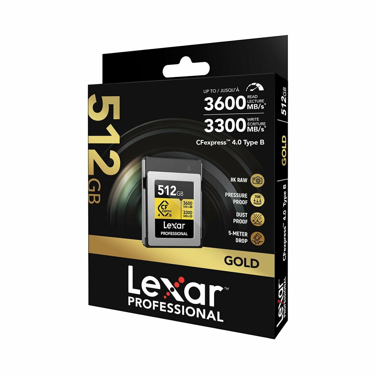 Tarjeta de Memoria SD Lexar LCXEXP4512G-RNENG 512 GB