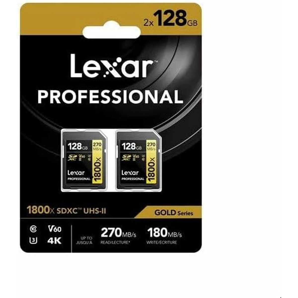 Tarjeta de Memoria SD Lexar LSD1800128G-B2NNG 128 GB