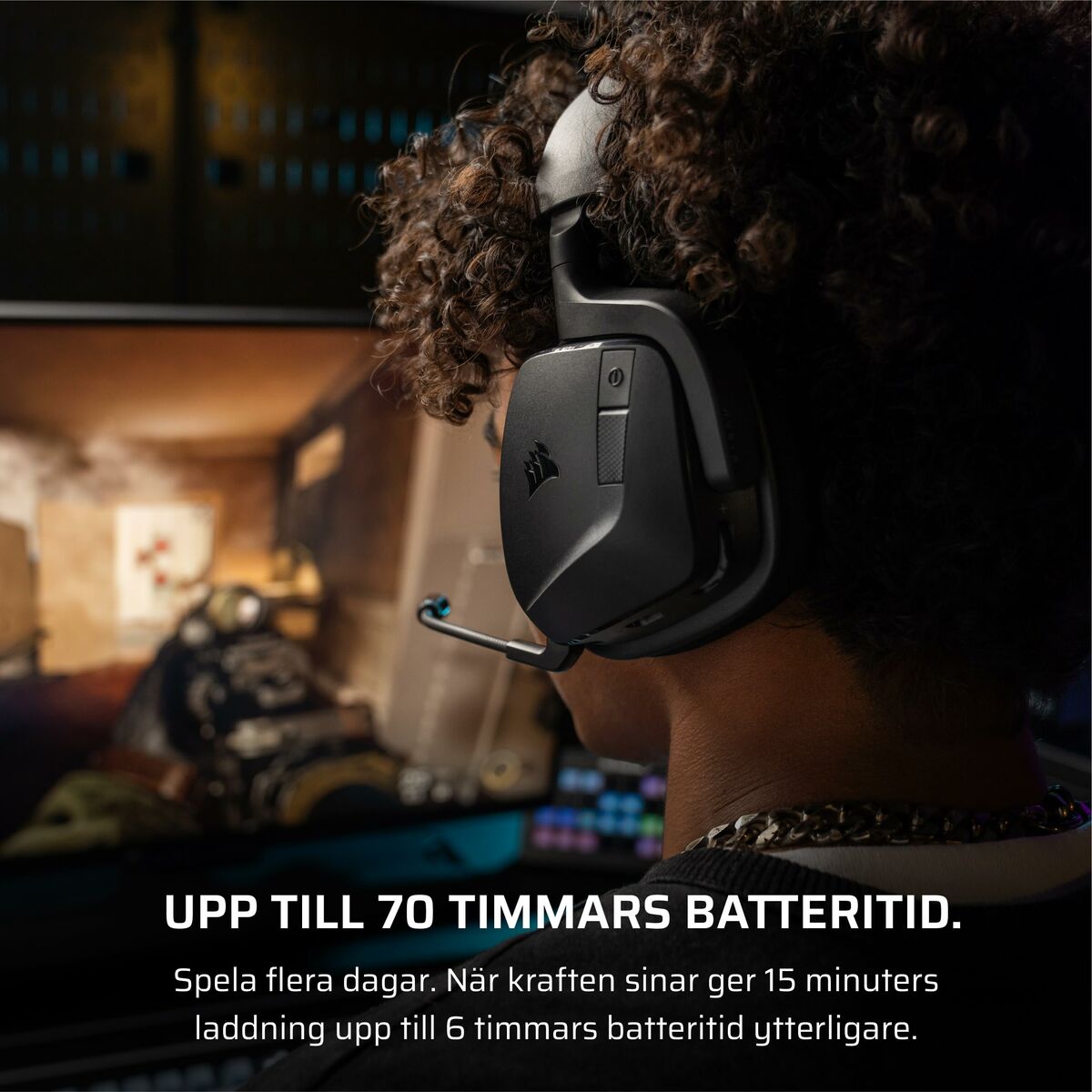 Auriculares Corsair CA-9011379-WW Negro