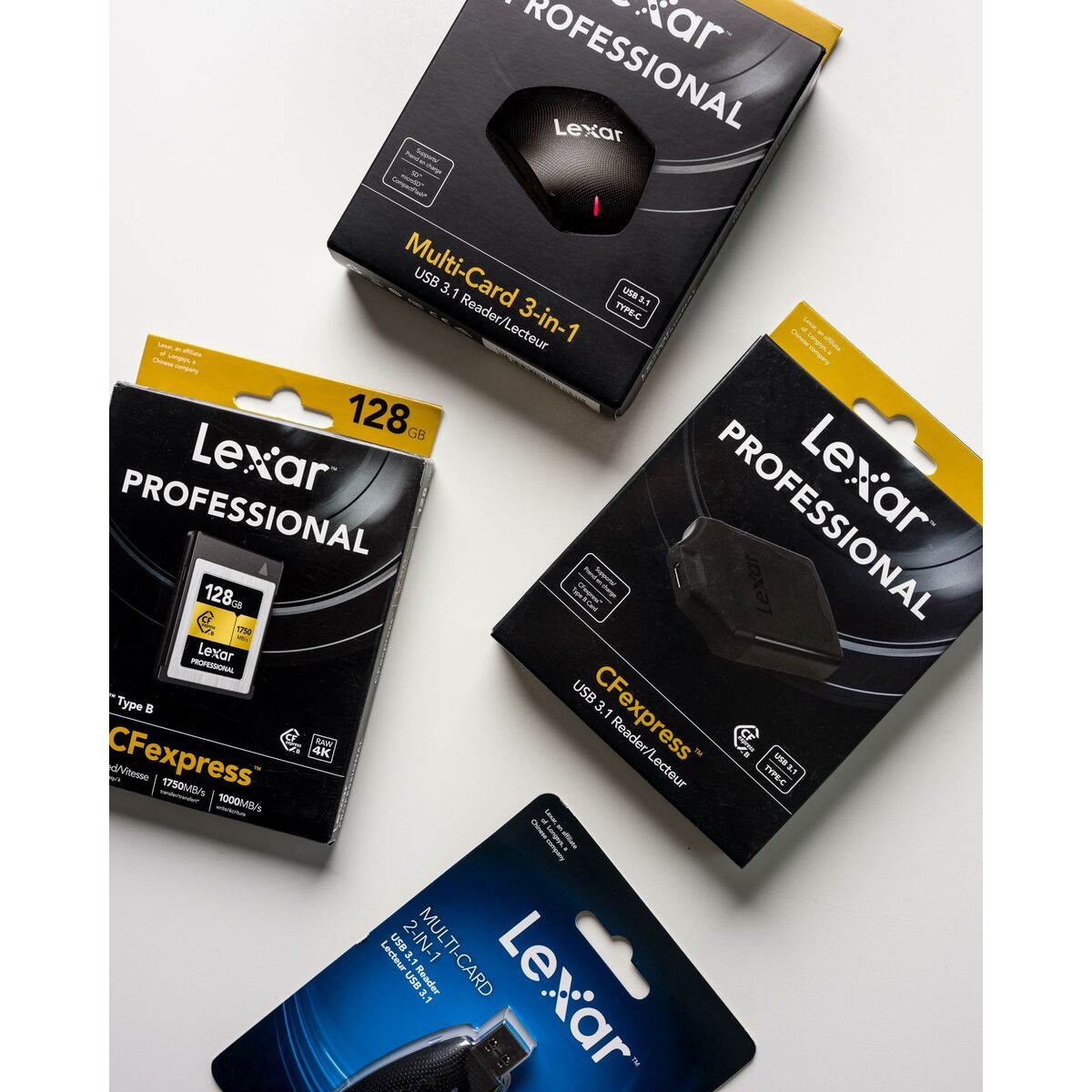 Tarjeta de Memoria SD Lexar LCXEXPR128G-RNENG 128 GB