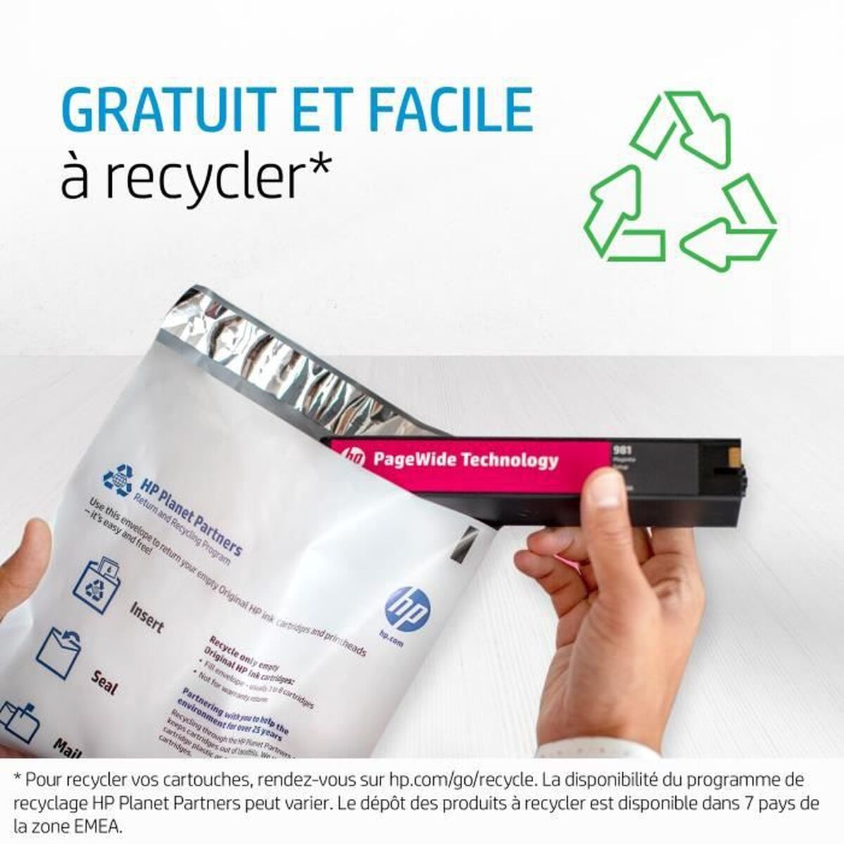 Cartucho de Tinta Original HP Magenta