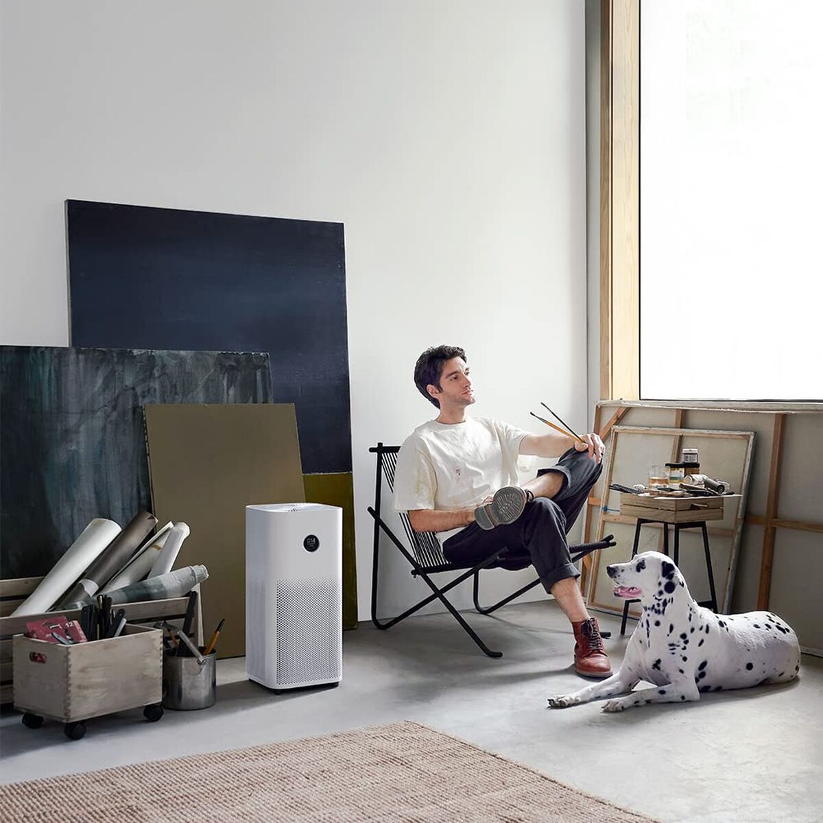Purificador de Aire Xiaomi BHR5096GL Blanco Negro Multicolor