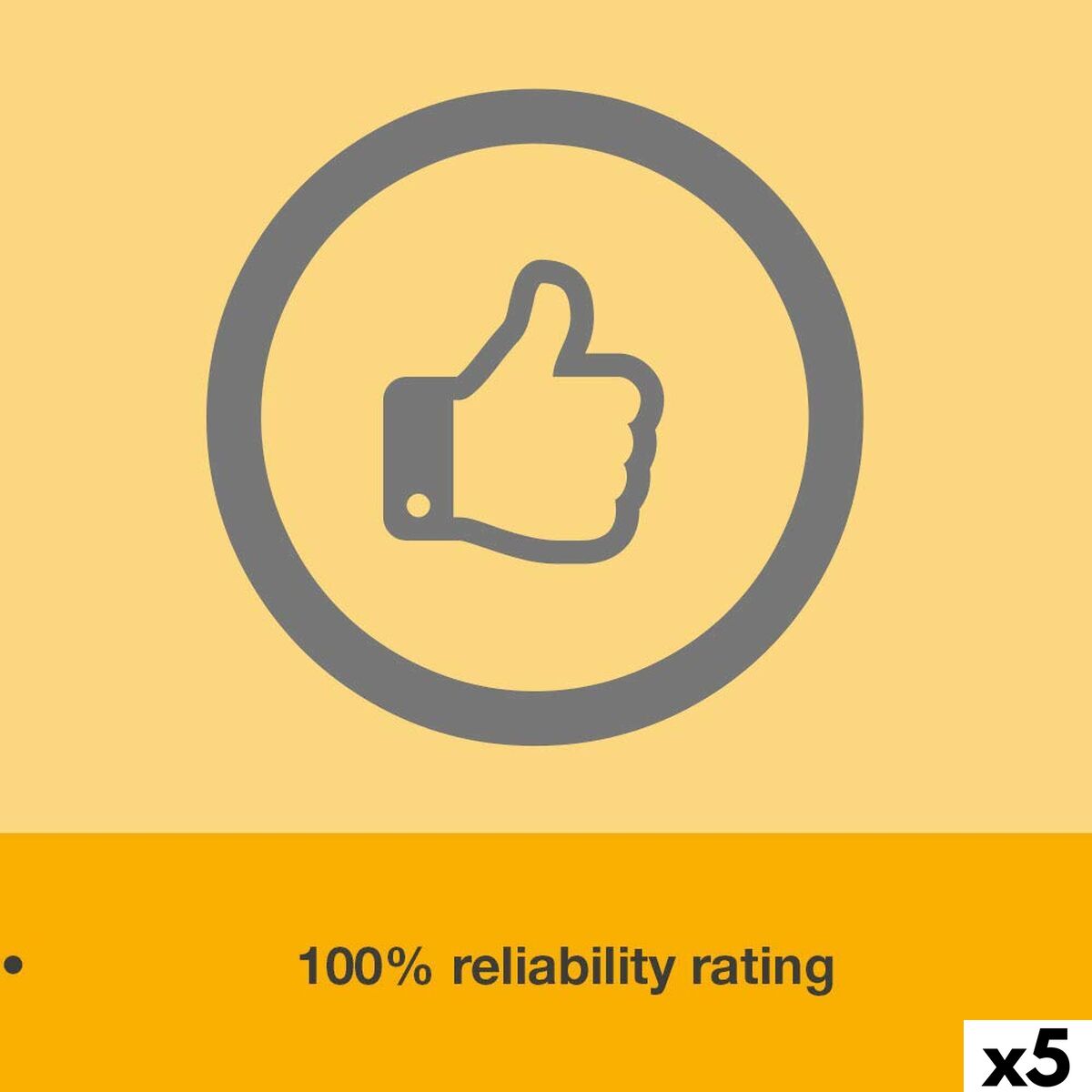 Cartucho de Tinta Original Brother Amarillo (5 Unidades)