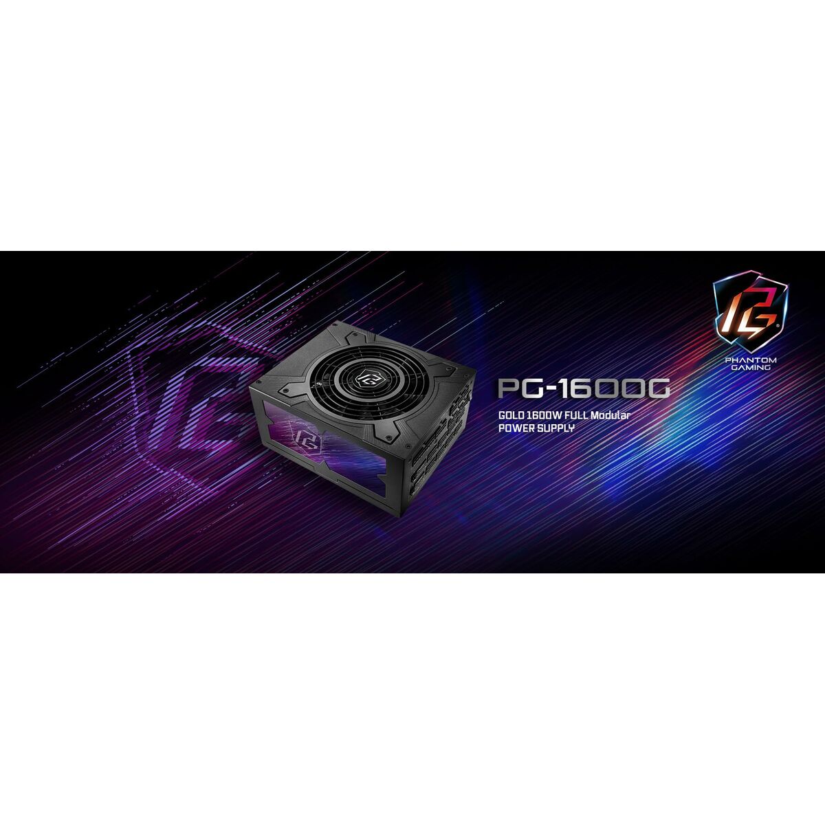 Fuente de Alimentación ASRock 90-UXP160-GFEAAB 1600 W 80 Plus Gold