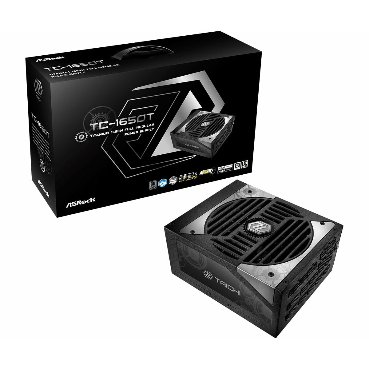 Fuente de Alimentación ASRock 90-UXT165-TFEAAB 1650 W 80 PLUS Titanium