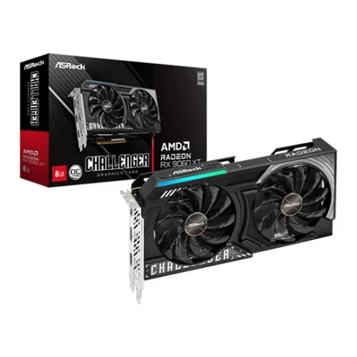 Tarjeta Gráfica ASRock RX9060XT CL 8GO 8 GB GDDR6 RADEON RX 9060 XT