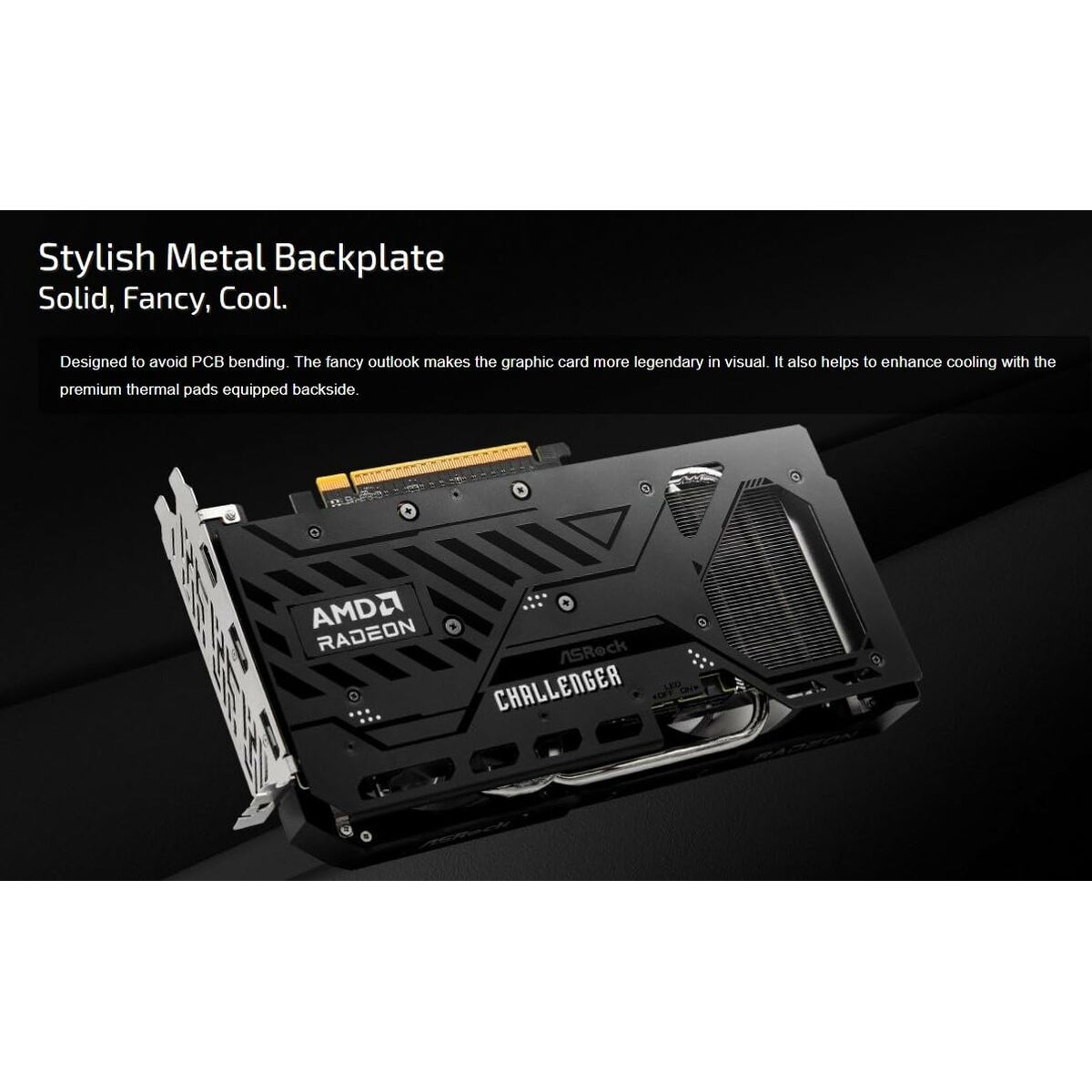 Tarjeta Gráfica ASRock RX9060XT CL 8GO 8 GB GDDR6 RADEON RX 9060 XT