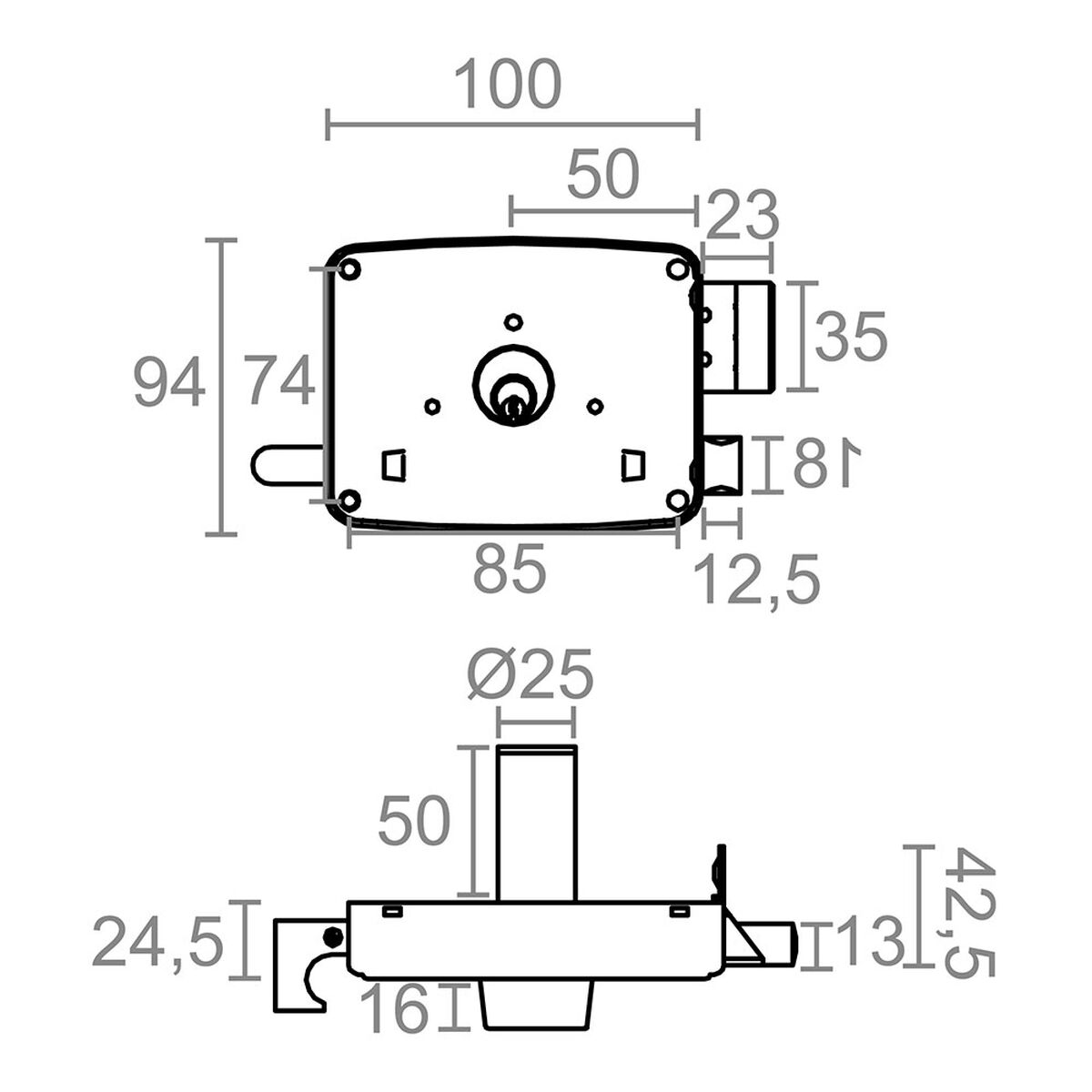 Cerradura Micel Izquierda