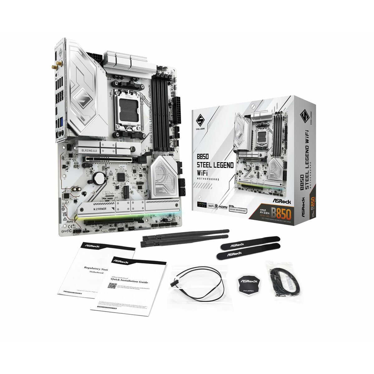 Placa Base ASRock 90-MXBQS-A0UAYZ AMD AM5 AMD