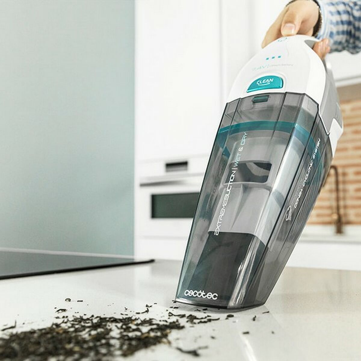 Aspirador de Mano Cecotec Conga Immortal ExtremeSuction 7,4 V Hand 50W 500 ml 100 W 50 W