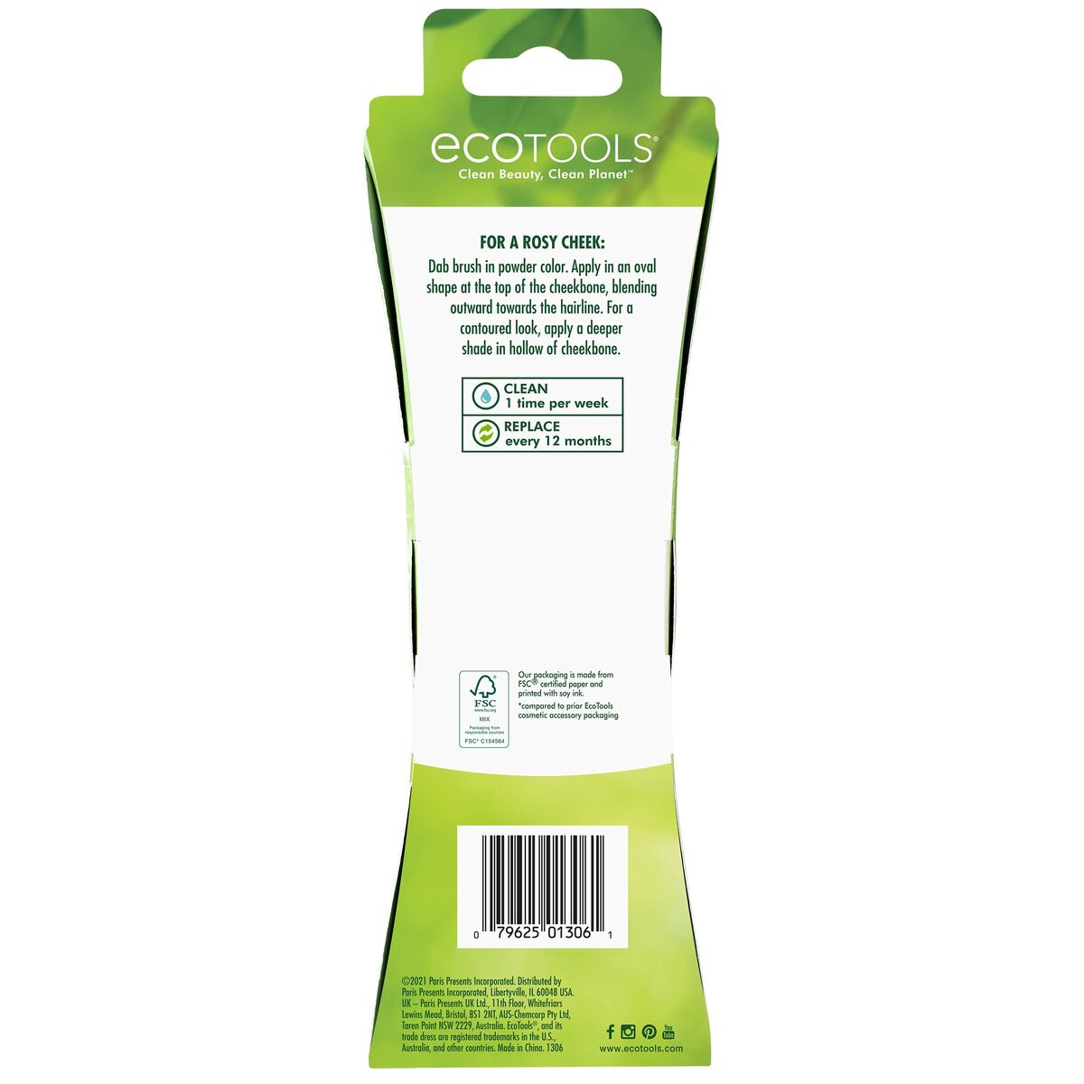 Brocha de Maquillaje Precision Ecotools Precision