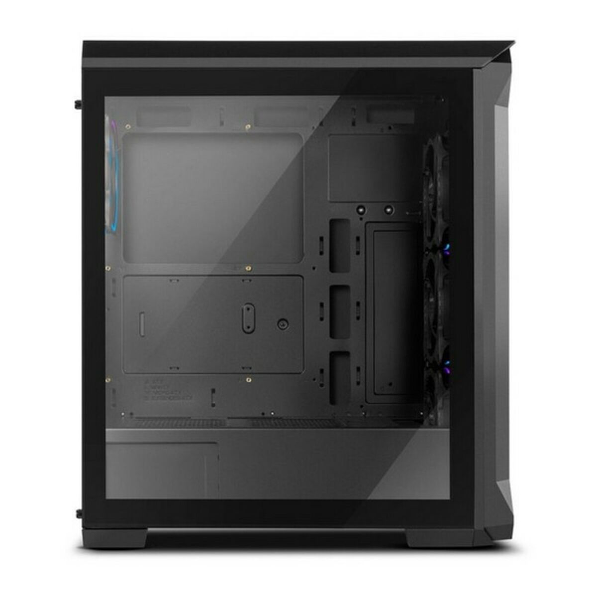 Caja Semitorre Micro ATX / Mini ITX / ATX Nox-Xtreme Hummer Quantum Negro