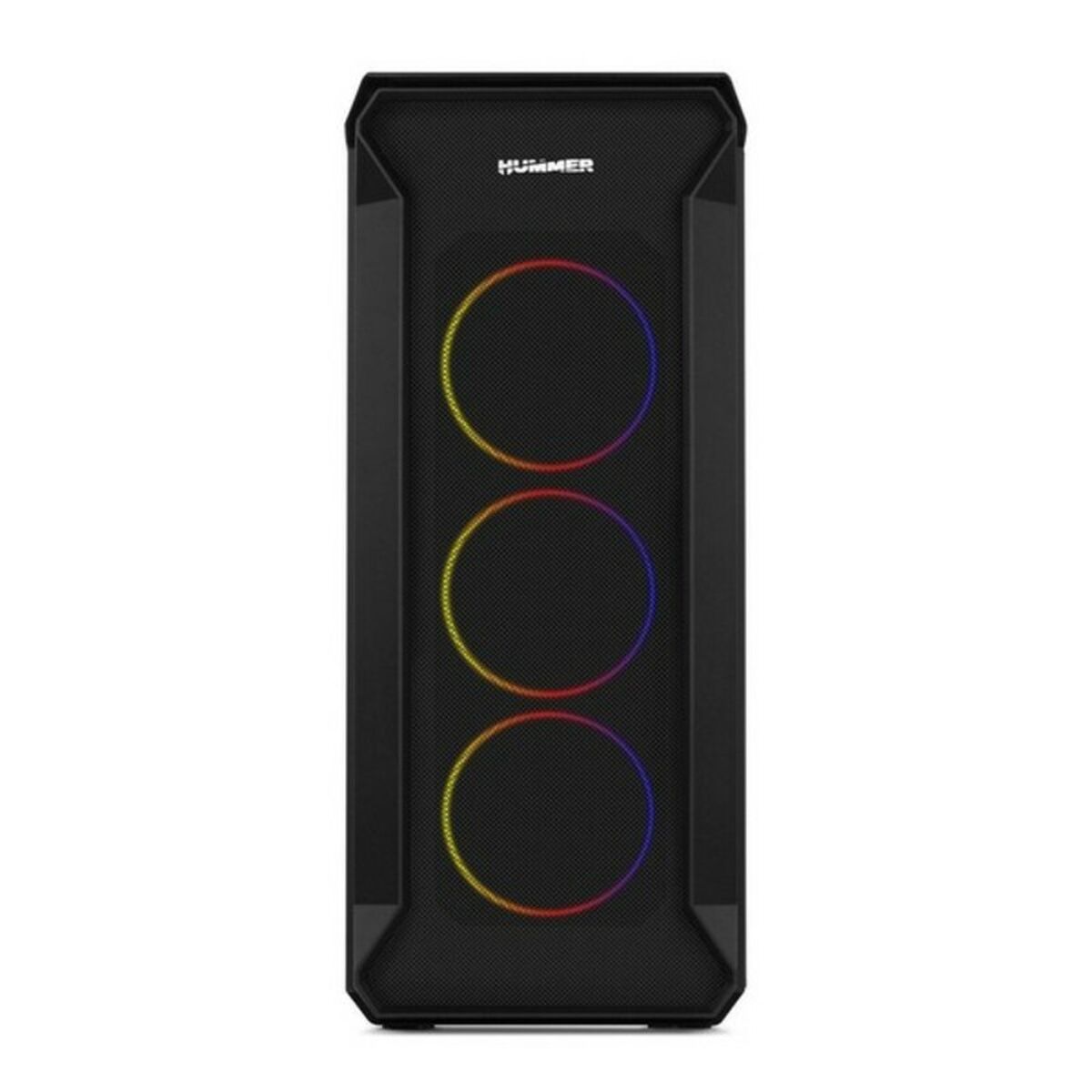 Caja Semitorre Micro ATX / Mini ITX / ATX Nox-Xtreme Hummer Quantum Negro