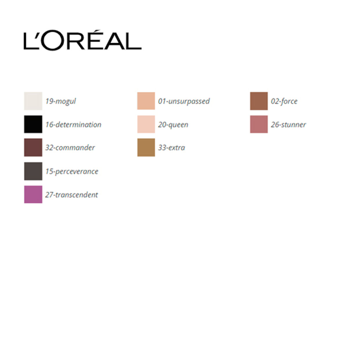 Sombra de ojos Color Queen L'Oreal Make Up