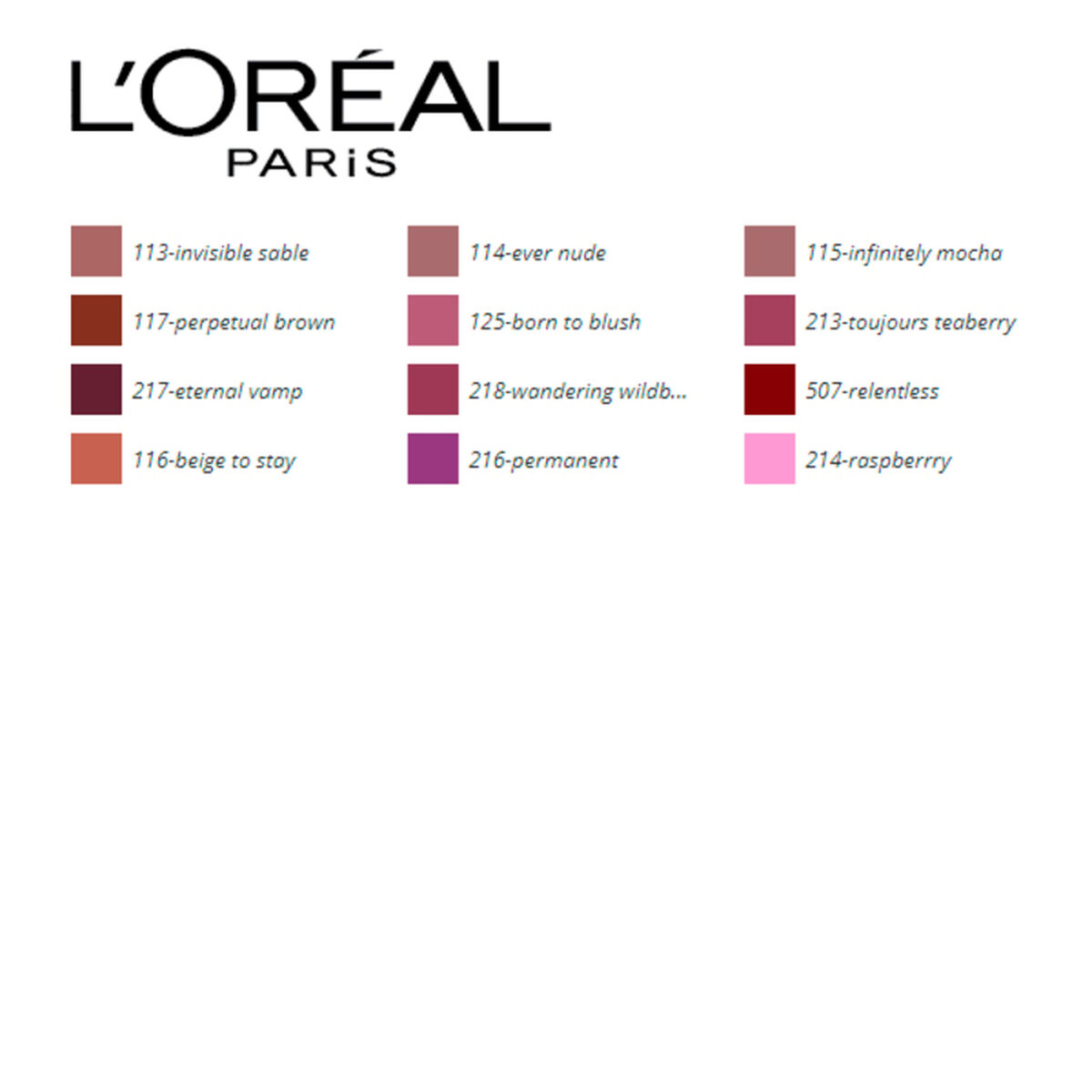 Pintalabios Infaillible 24H L'Oreal Make Up