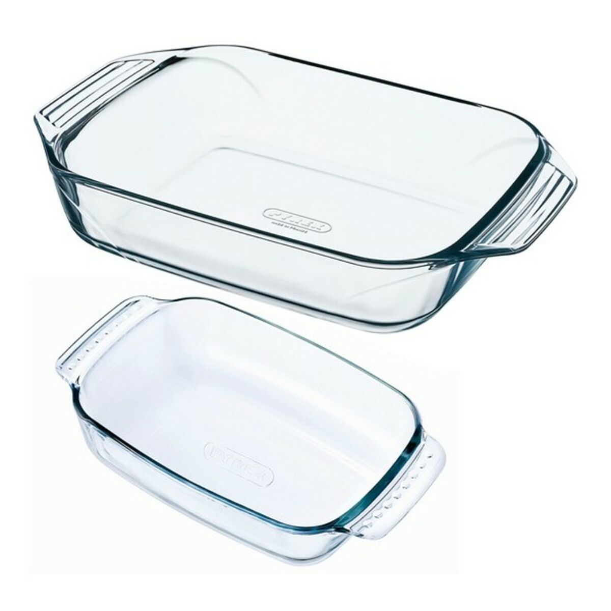 Set de Fuentes para Horno Pyrex Classic Transparente Vidrio