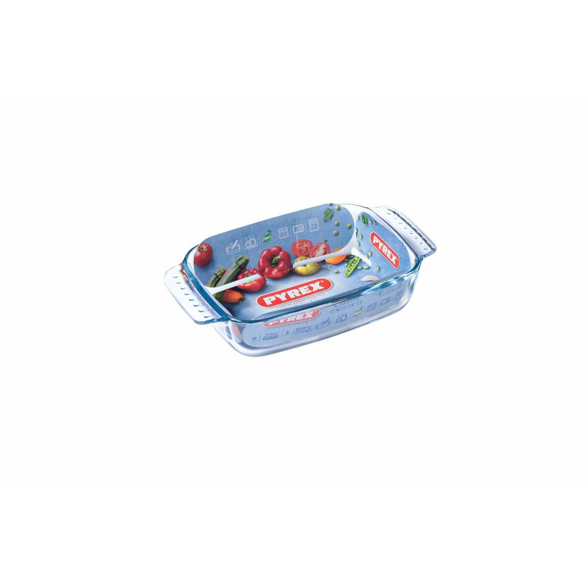 Fuente para Horno Pyrex 228B000/5640 Transparente Vidrio 22 x 13 x 5 cm