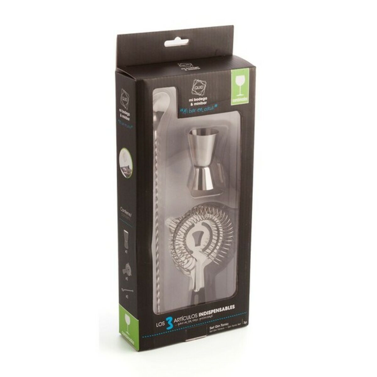 Set de Coctelería Quid Mi Bar (3 Piezas)