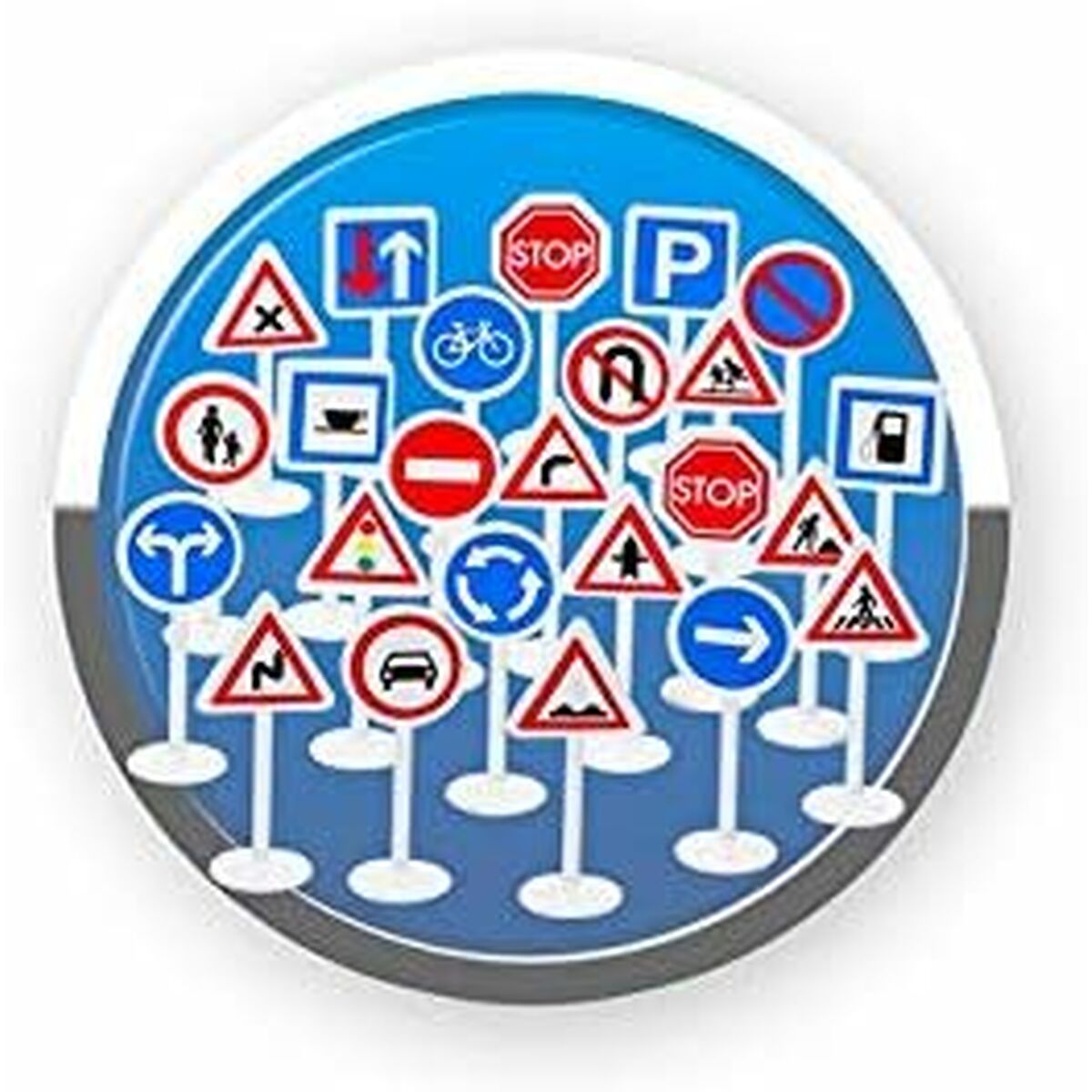 Alfombra Traffic Moltó (124 x 60 cm)