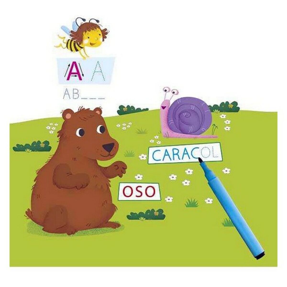 Juego Educativo Aprendo A Escribir Clementoni (ES) (7 x 18 x 23 cm)