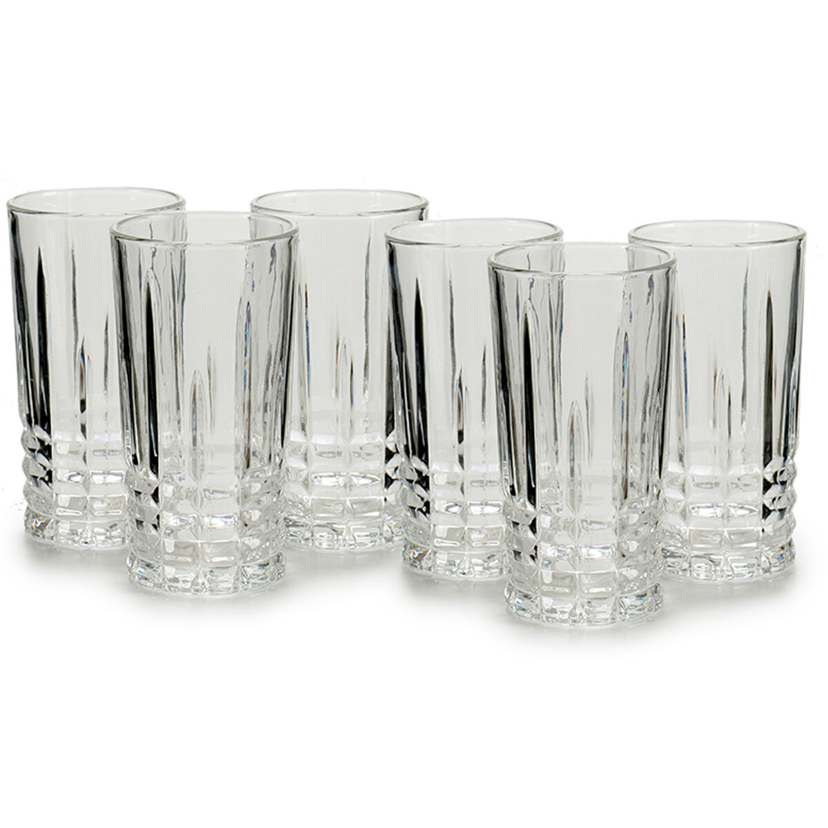Set de jarra con vasos Vivalto 41053 Transparente Vidrio 250 ml