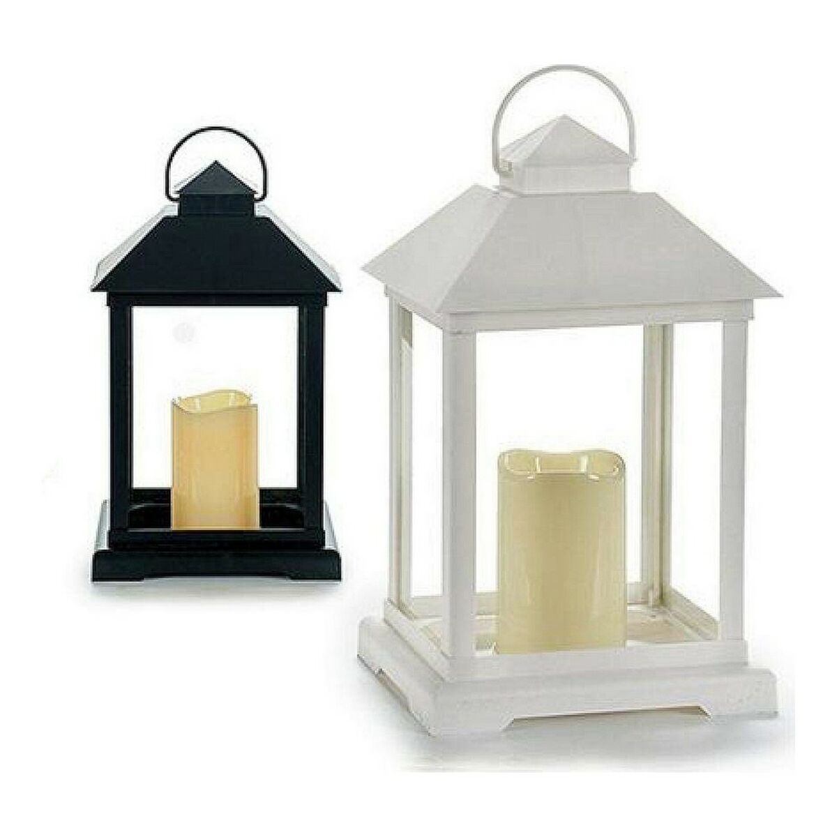 Farol LED Gift Decor Plástico