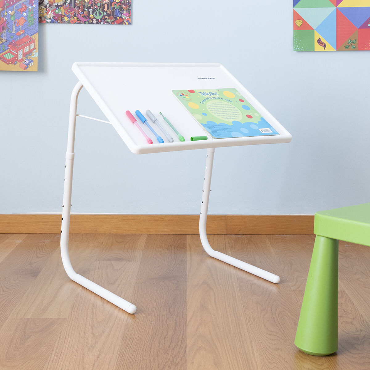 Mesa Plegable Auxiliar Multiposición Foldy Table InnovaGoods